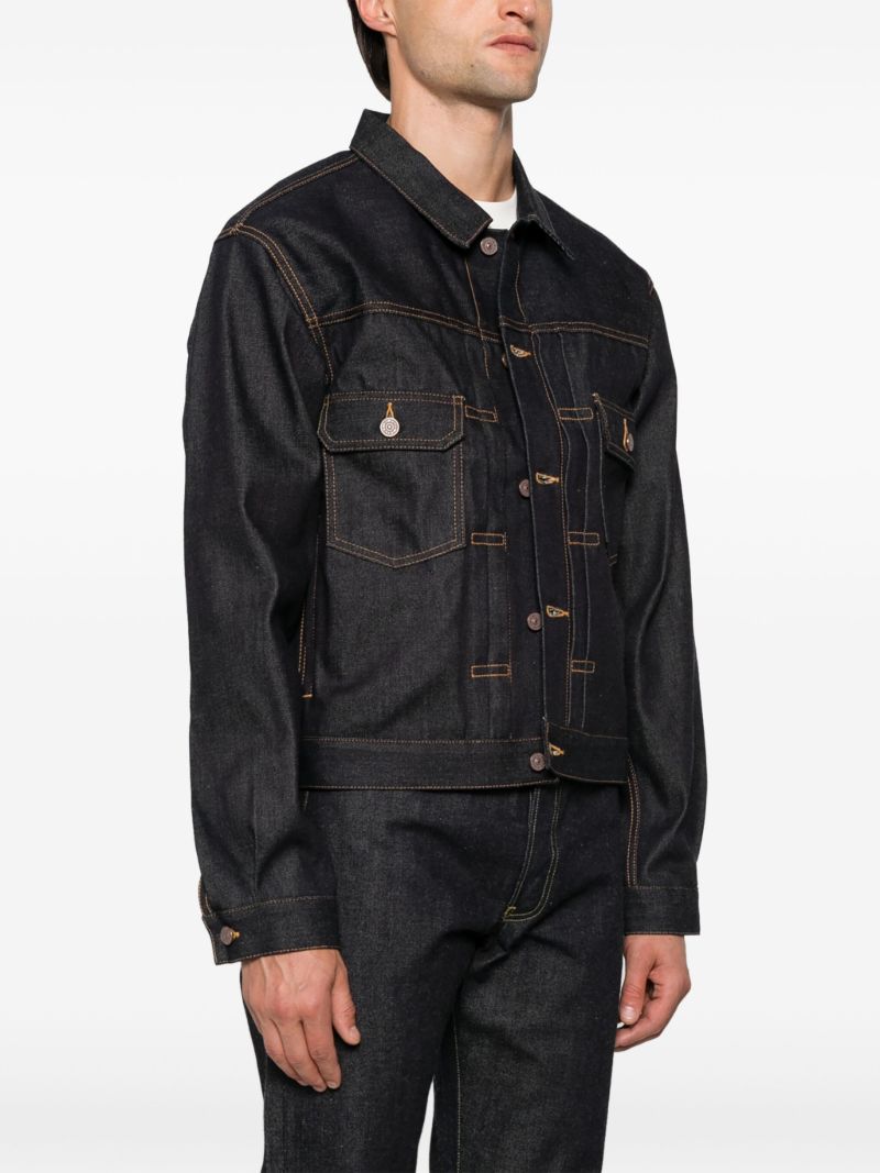 Buttoned Denim Jacket