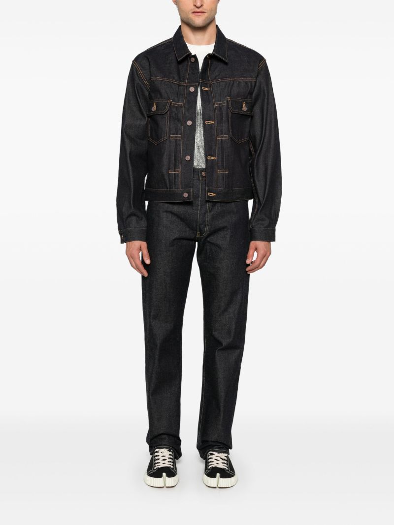 Buttoned Denim Jacket