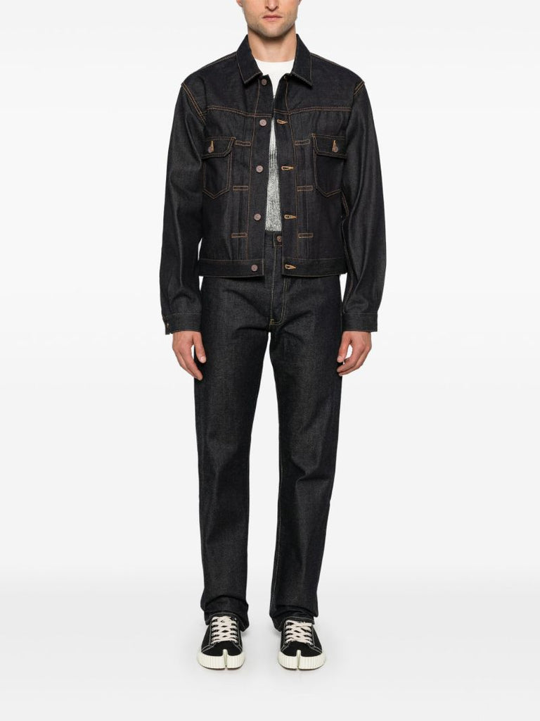 Buttoned Denim Jacket