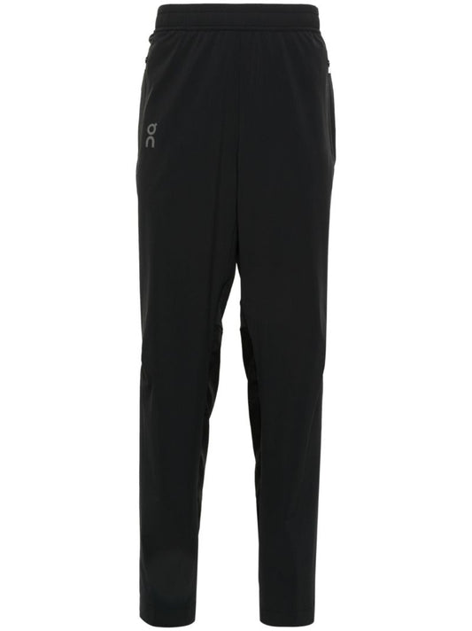 Black Lightweight Track Pants