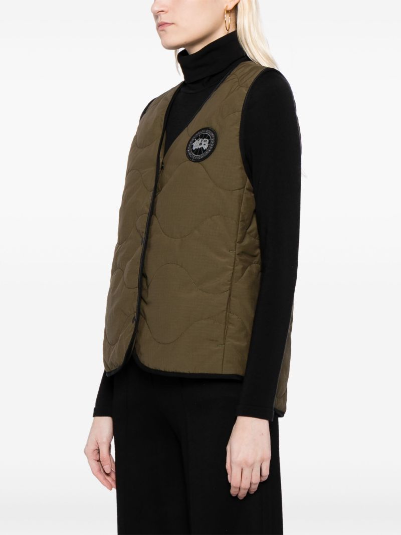 Green Annex Liner Quilted Gilet