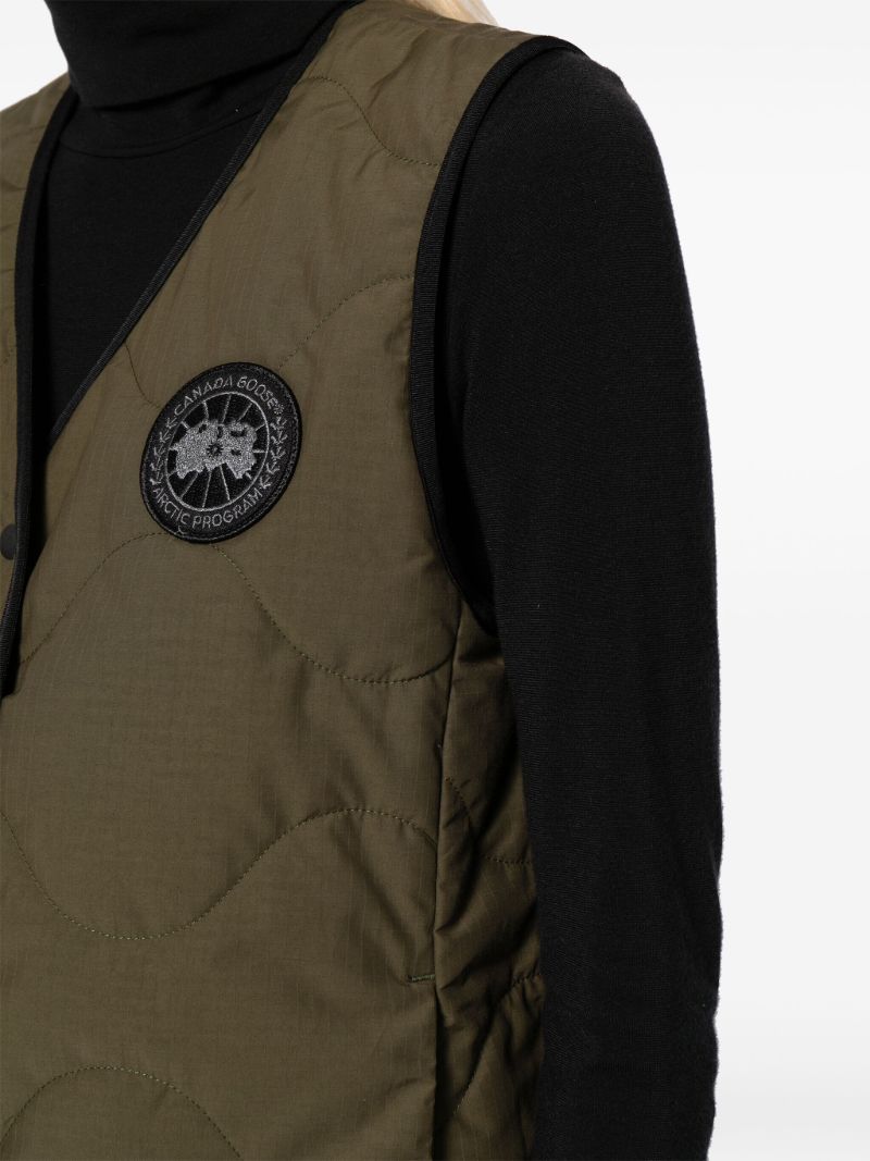Green Annex Liner Quilted Gilet