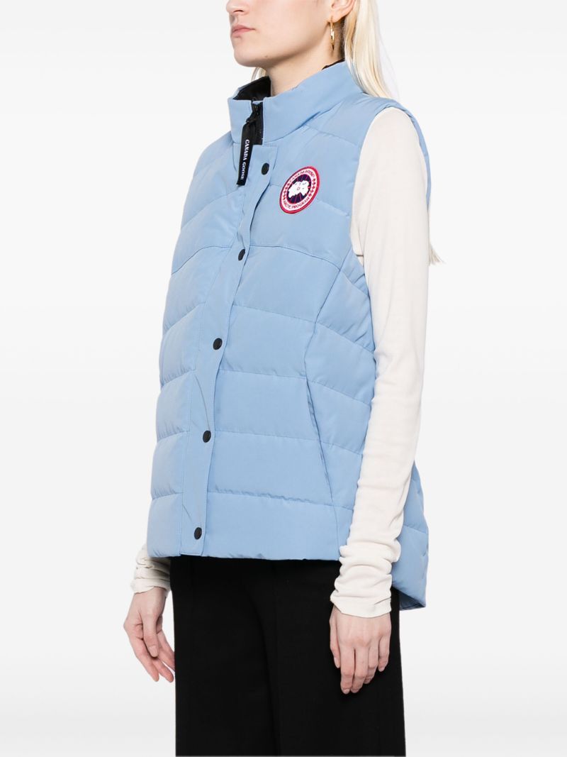 Blue Freestyle Padded Gilet