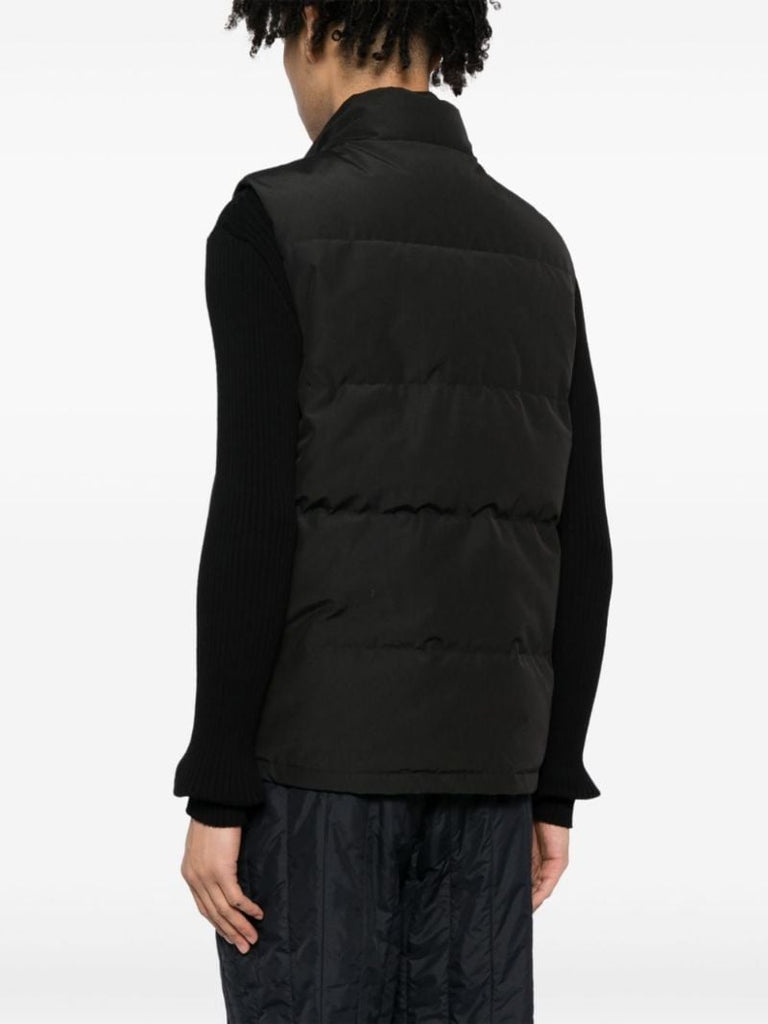 Black Freestyle Crew Down Gilet