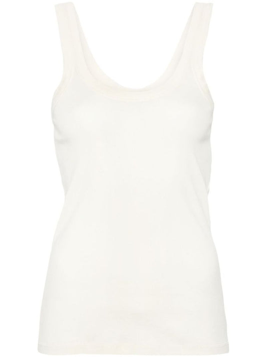 Yellow Cotton Tank Top