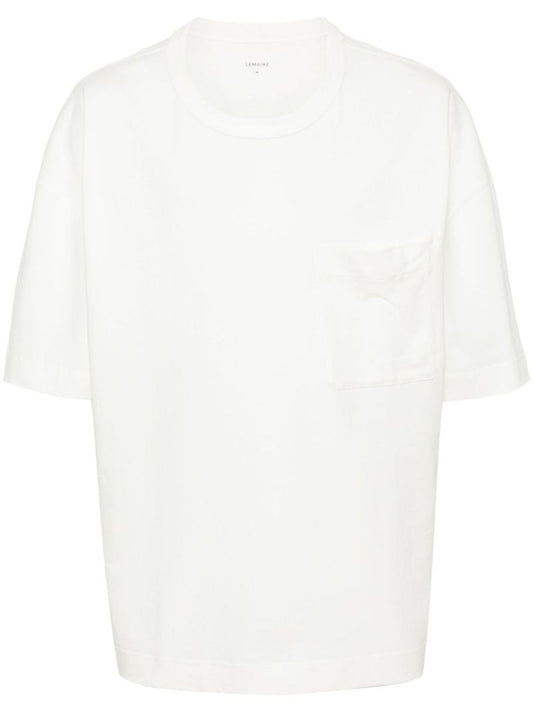 White Chest Pocket T-shirt