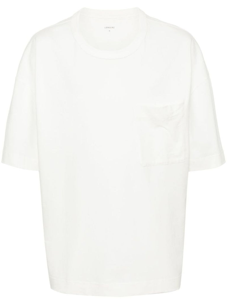White Chest Pocket T-shirt