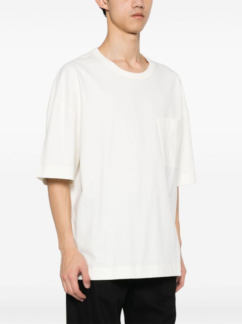 White Chest Pocket T-shirt