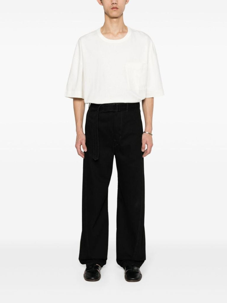White Chest Pocket T-shirt