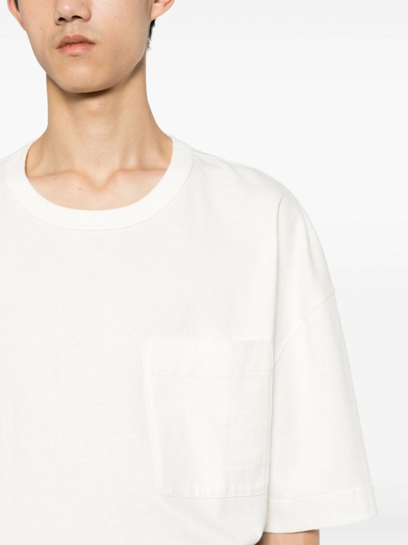 White Chest Pocket T-shirt