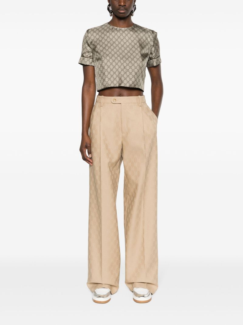 Neutral Gg Supreme Silk T-shirt