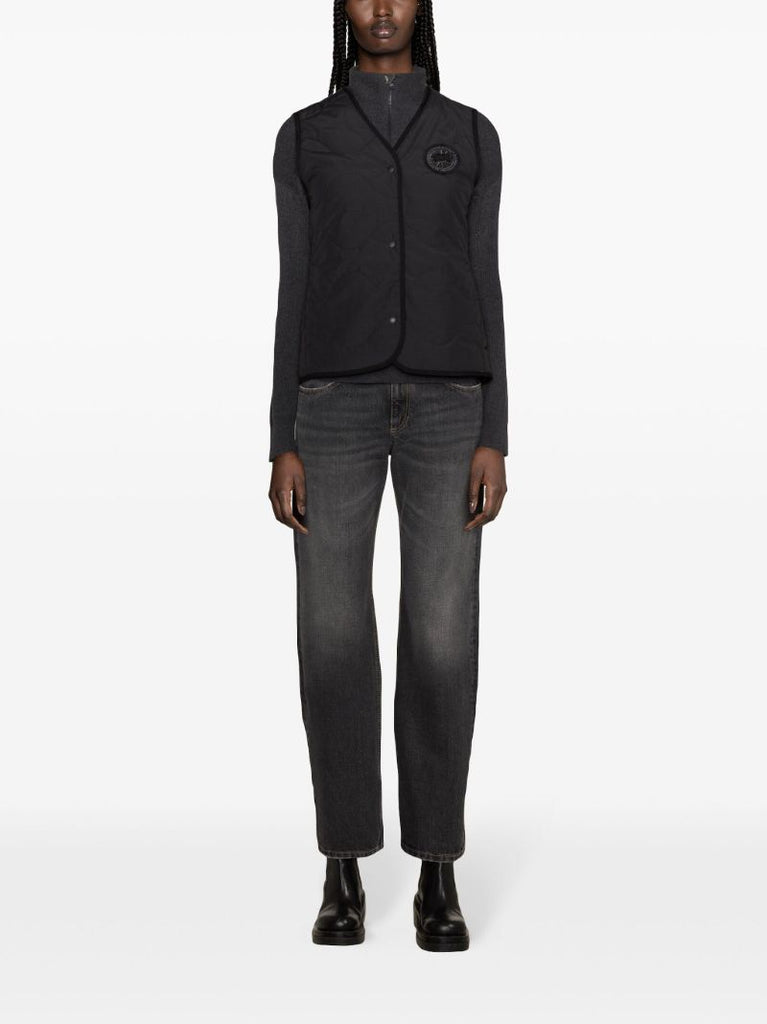 Black Annex Liner Quilted Gilet