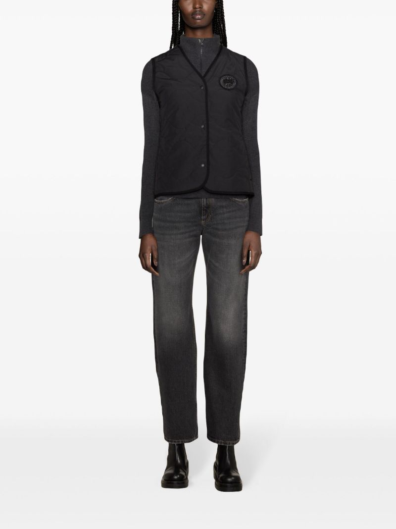 Black Annex Liner Quilted Gilet