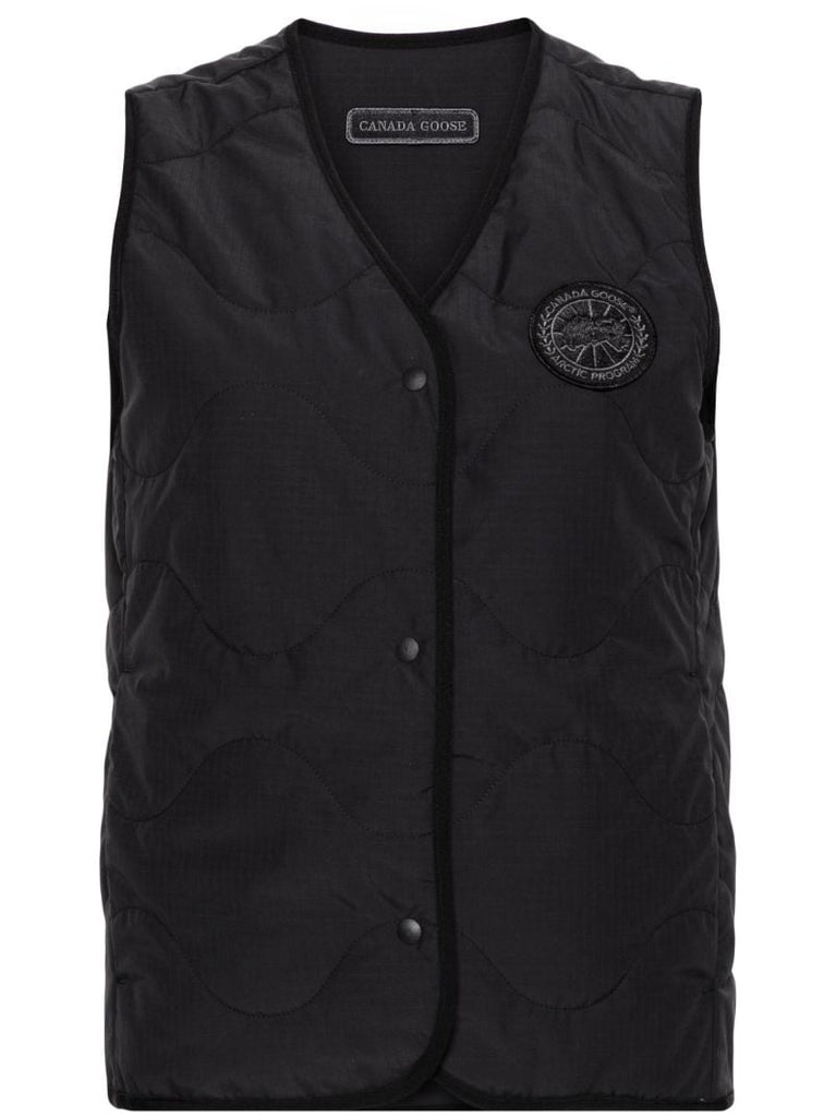 Black Annex Liner Quilted Gilet