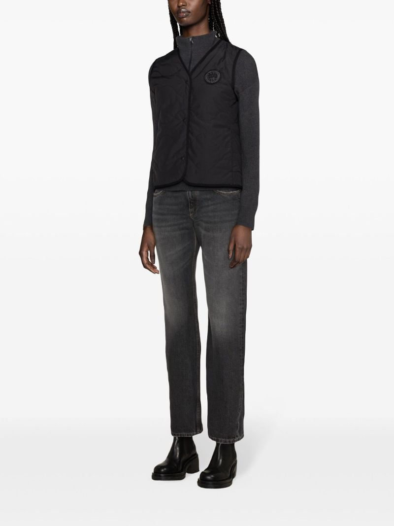 Black Annex Liner Quilted Gilet