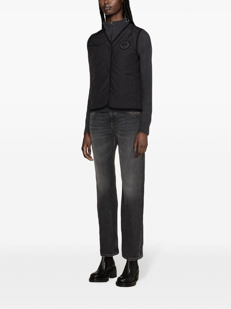 Black Annex Liner Quilted Gilet