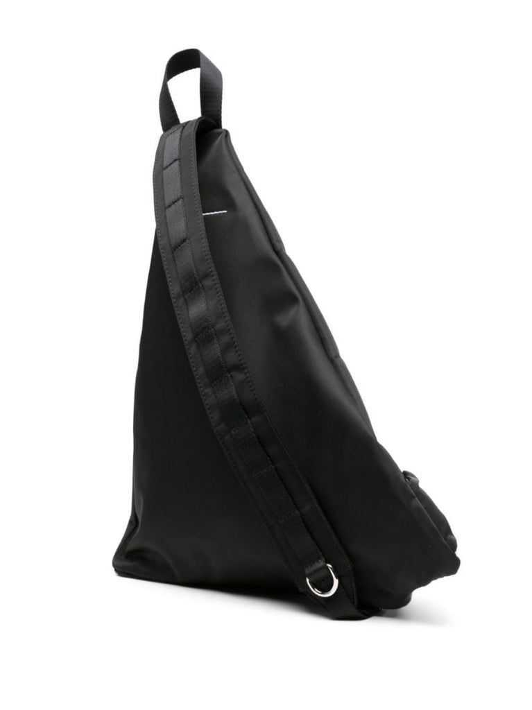 Black Triangle-shape Shoulder Bag
