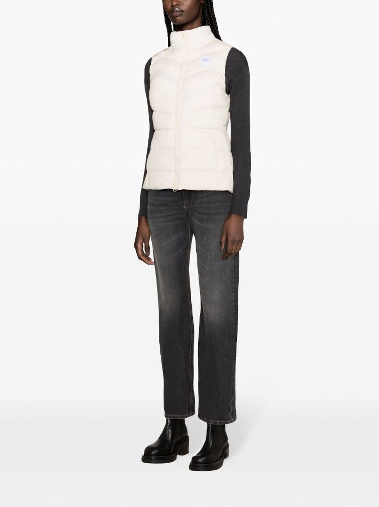 Neutral Clair Hooded Puffer Gilet