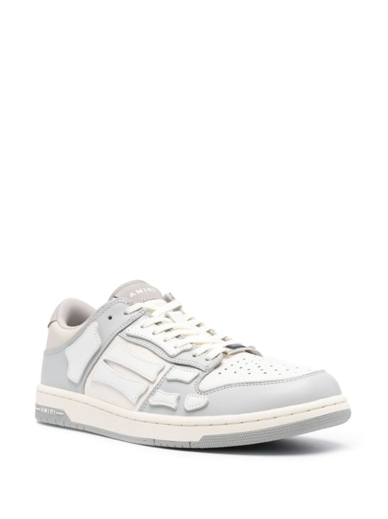 Grey Skel Top Panelled Sneakers