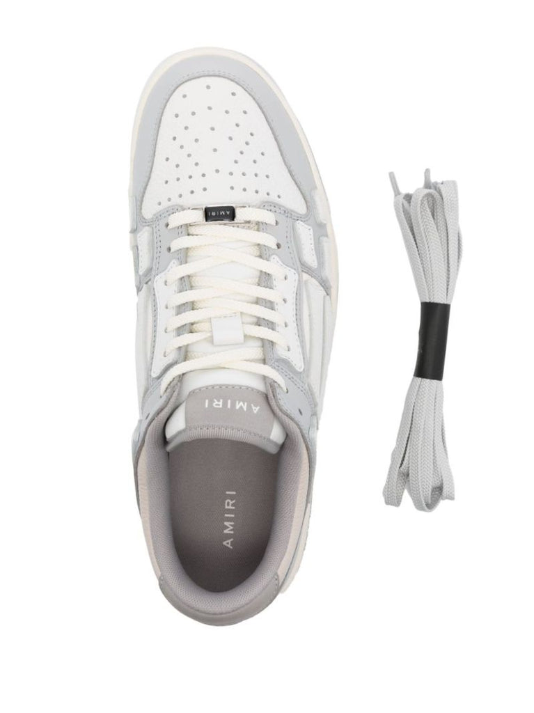 Grey Skel Top Panelled Sneakers