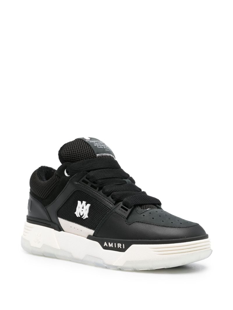 Black Ma-1 Panelled Sneakers