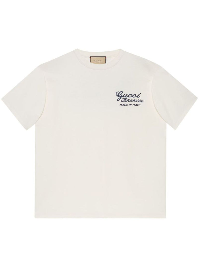 Embroidered Cotton Jersey T-shirt