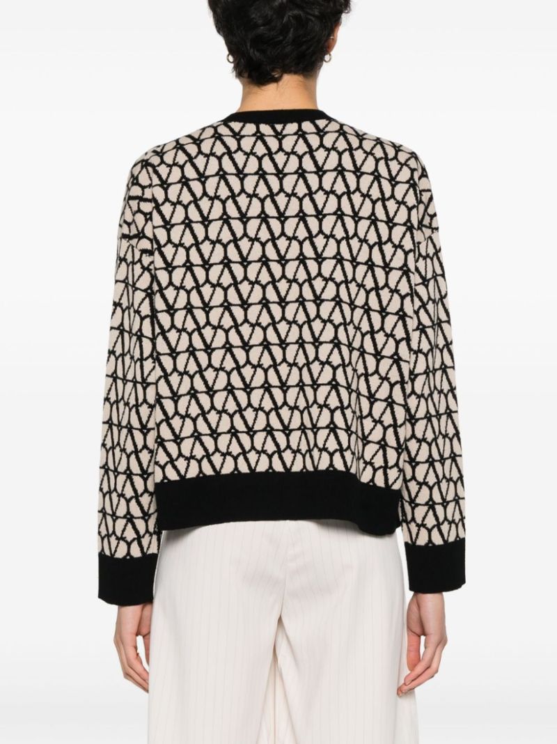 Neutral Toile Iconographe Wool Cardigan