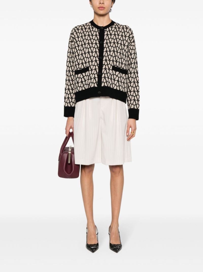 Neutral Toile Iconographe Wool Cardigan