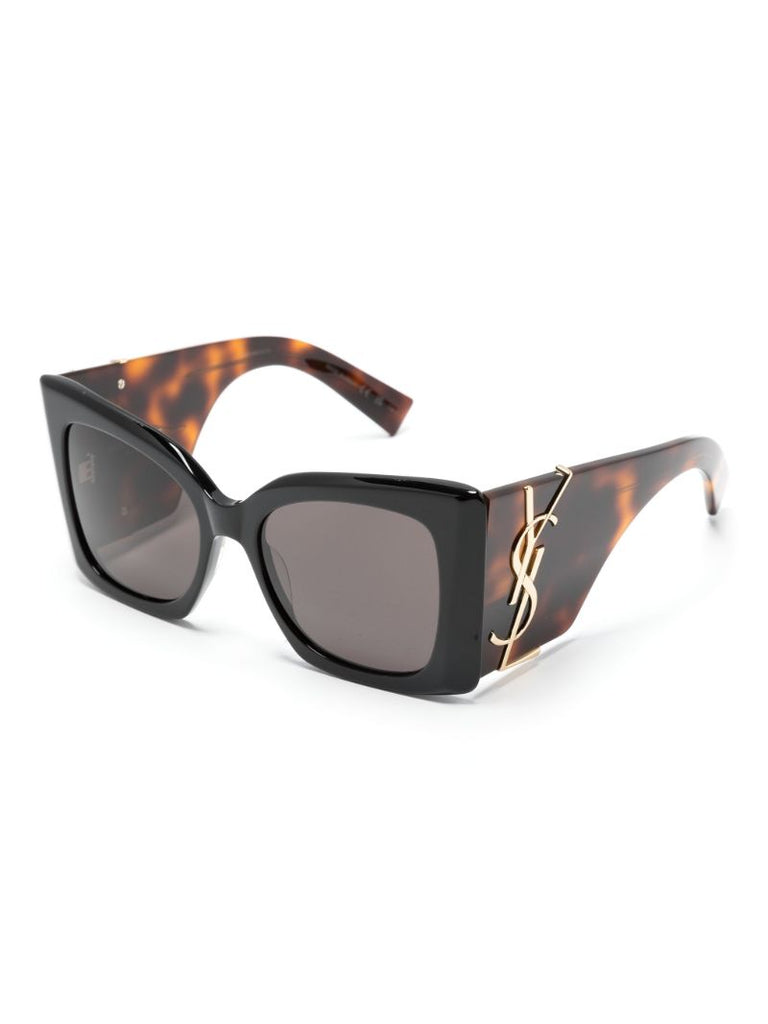 Black Blaze Oversize-frame Sunglasses