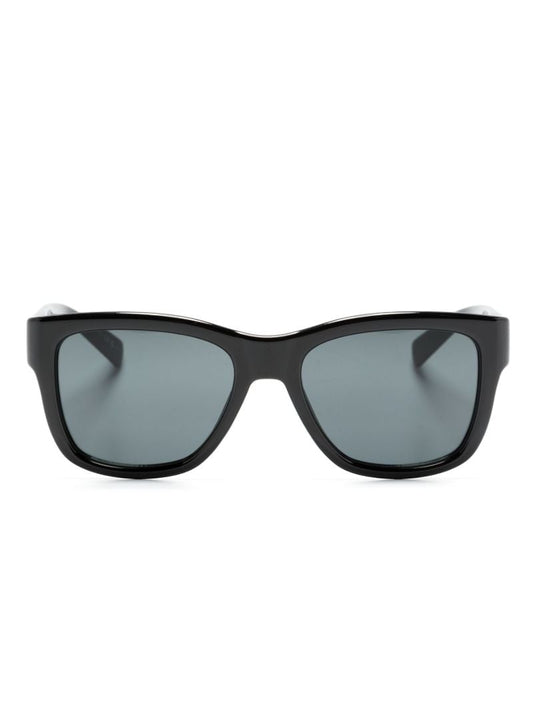 Black D-frame Sunglasses