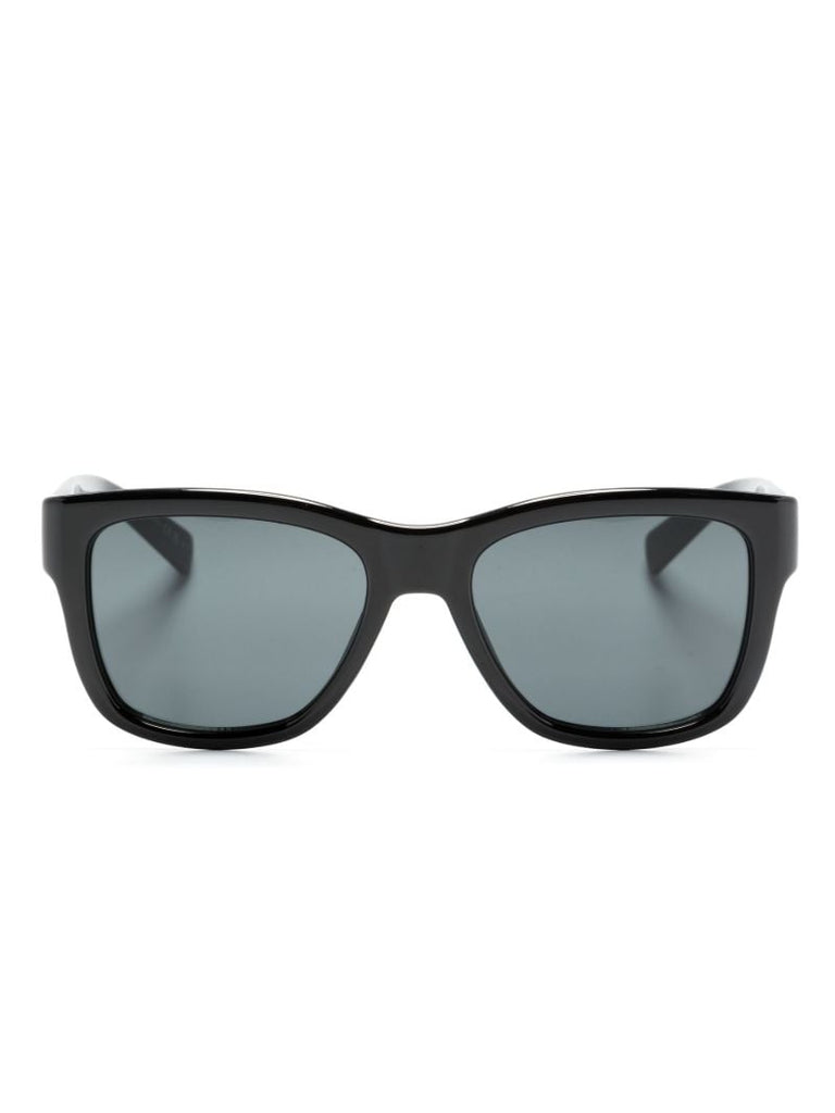 Black D-frame Sunglasses