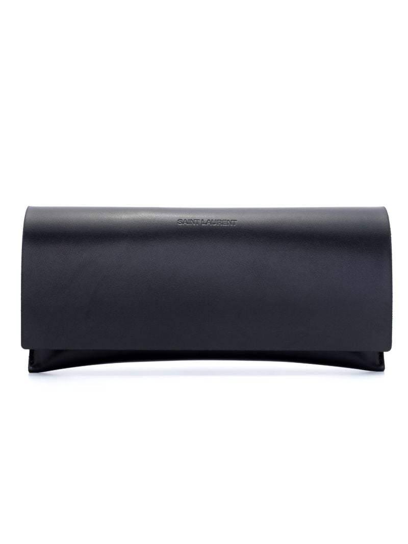 Black D-frame Sunglasses