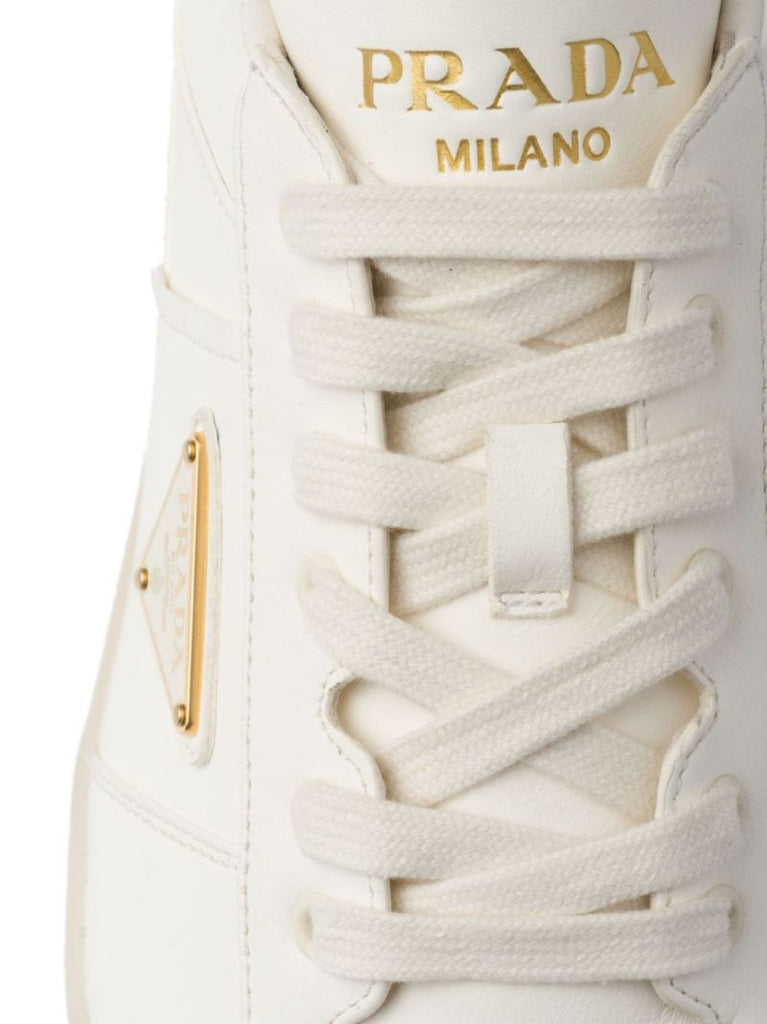 Neutral Downtown Leather Sneakers