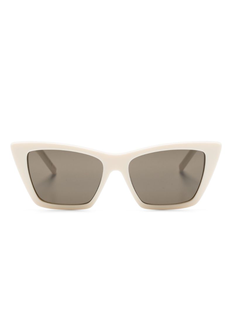 Neutral Mica Cat-eye Sunglasses