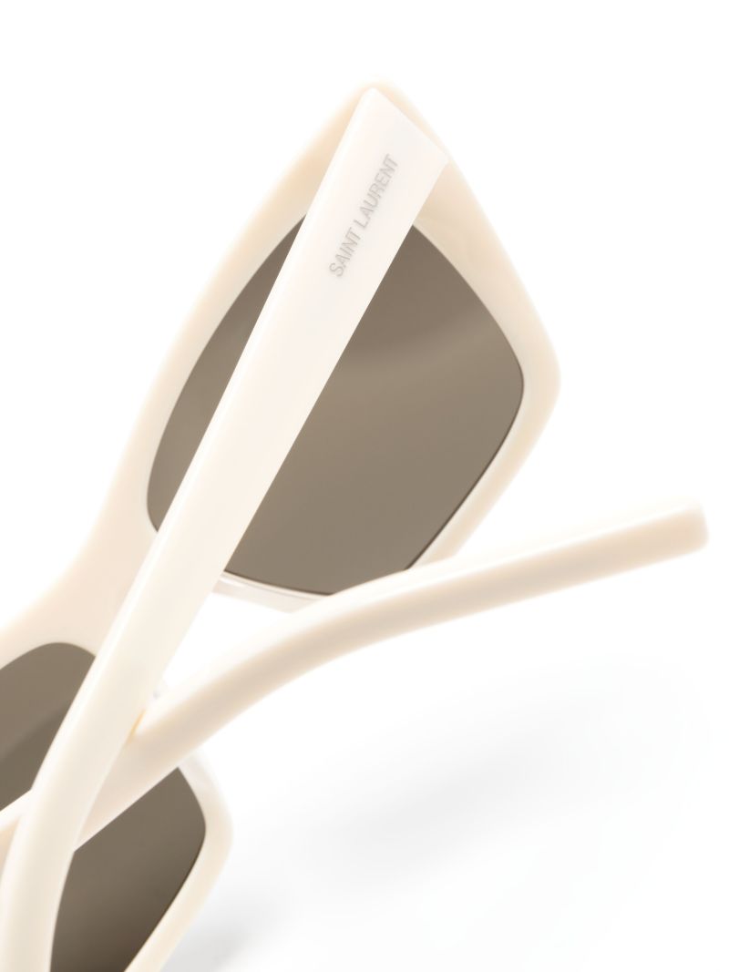 Neutral Mica Cat-eye Sunglasses