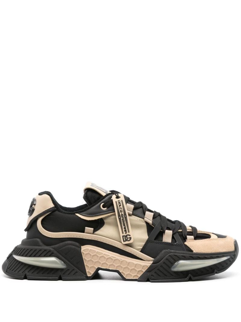 Neutral Airmaster Panelled Sneakers