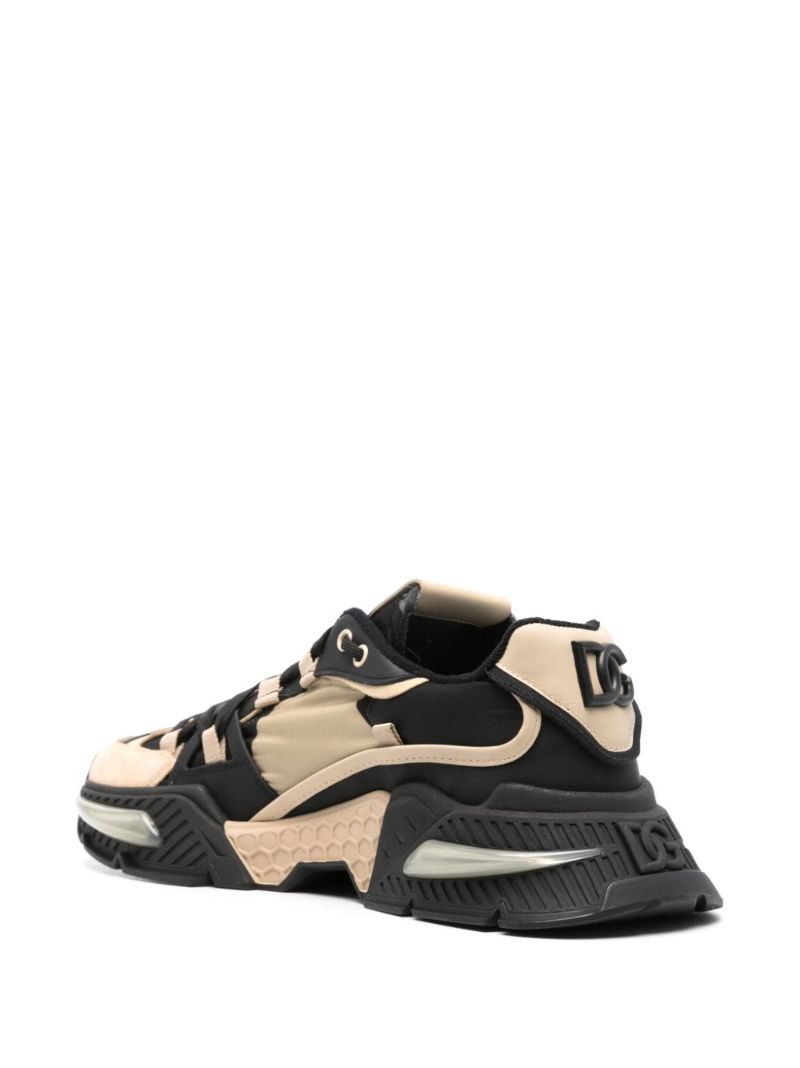 Neutral Airmaster Panelled Sneakers