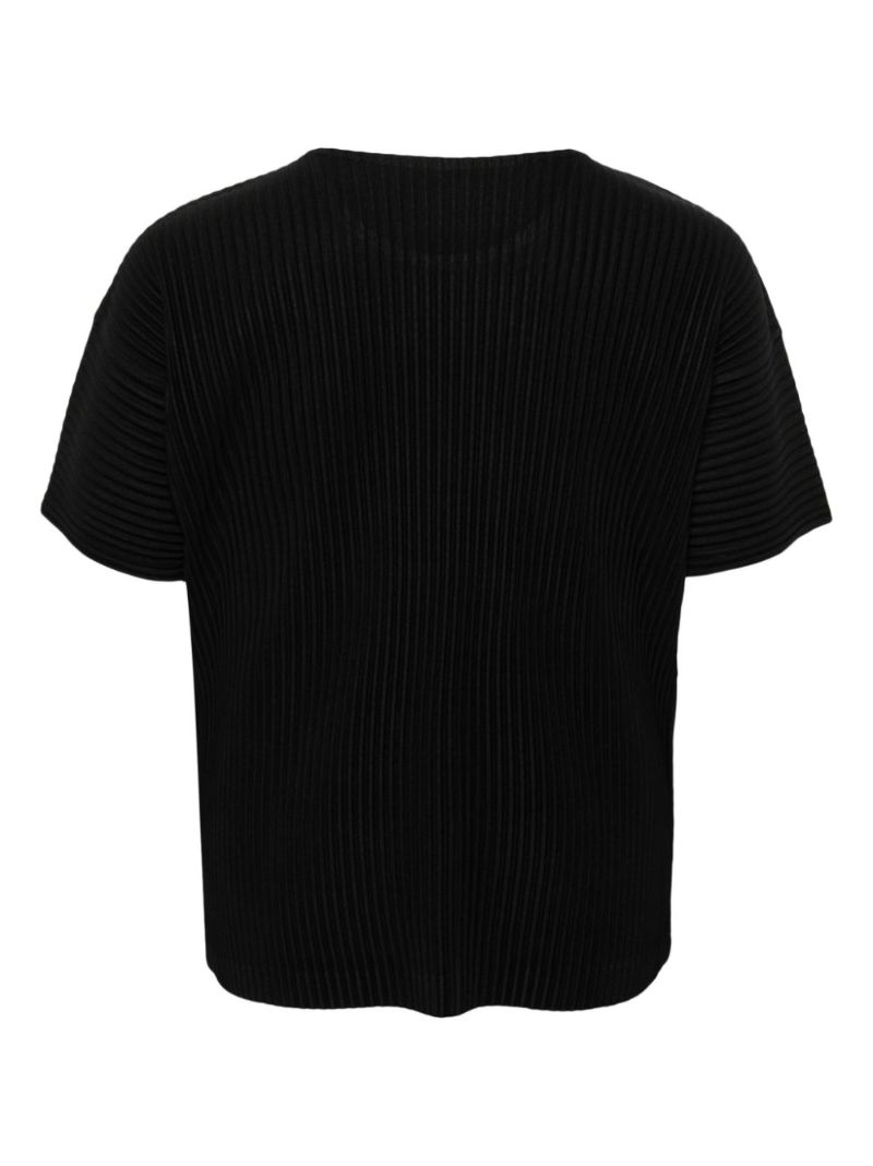 Black Basics PlissÃ_x0083_Â© T-shirt