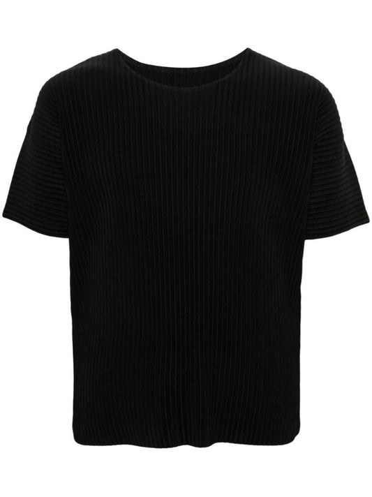 Black Basics PlissÃ_x0083_Â© T-shirt