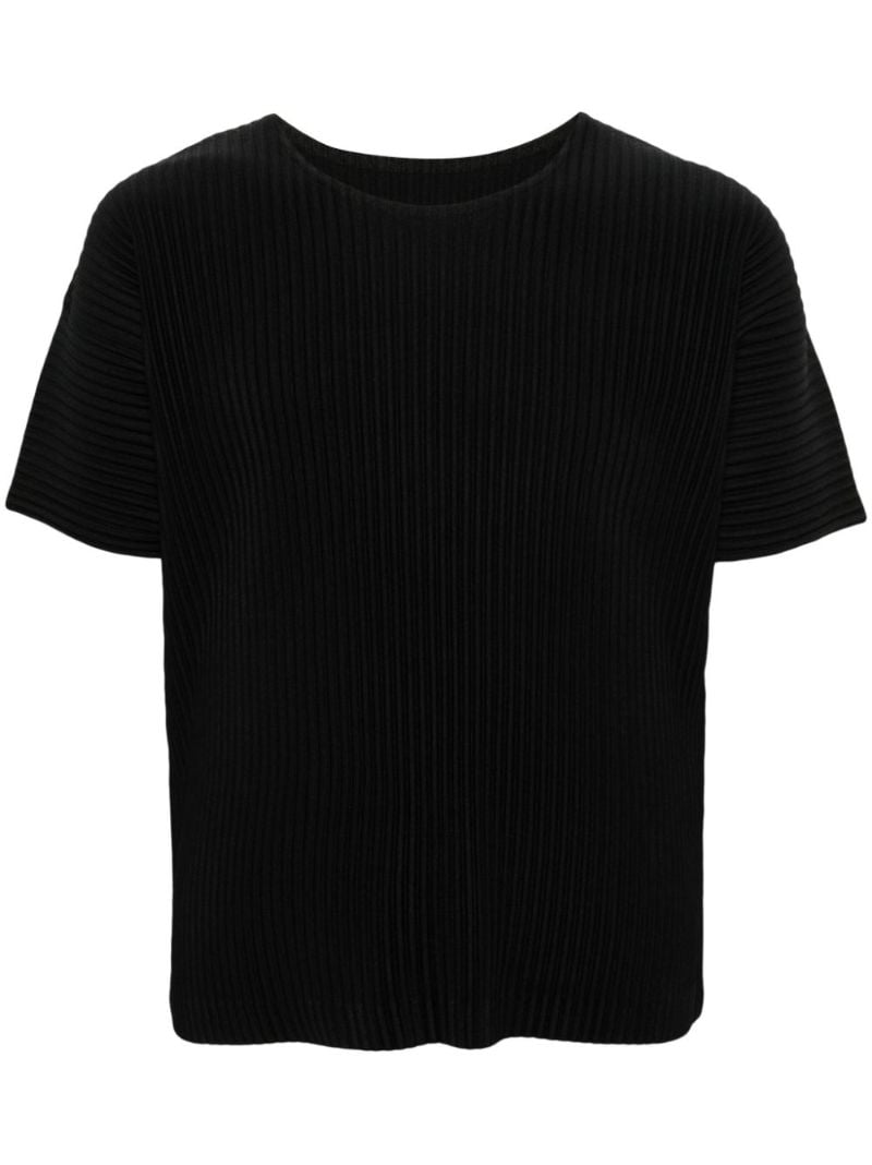 Black Basics PlissÃ_x0083_Â© T-shirt