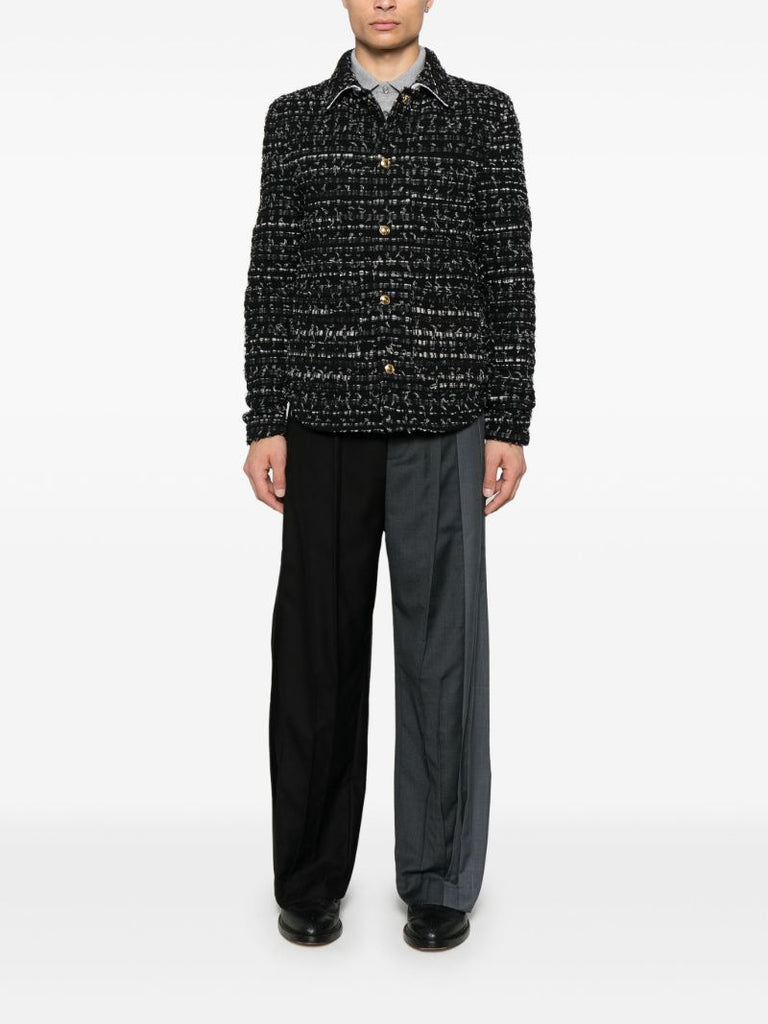 Denim Ribbon Tweed Jacket