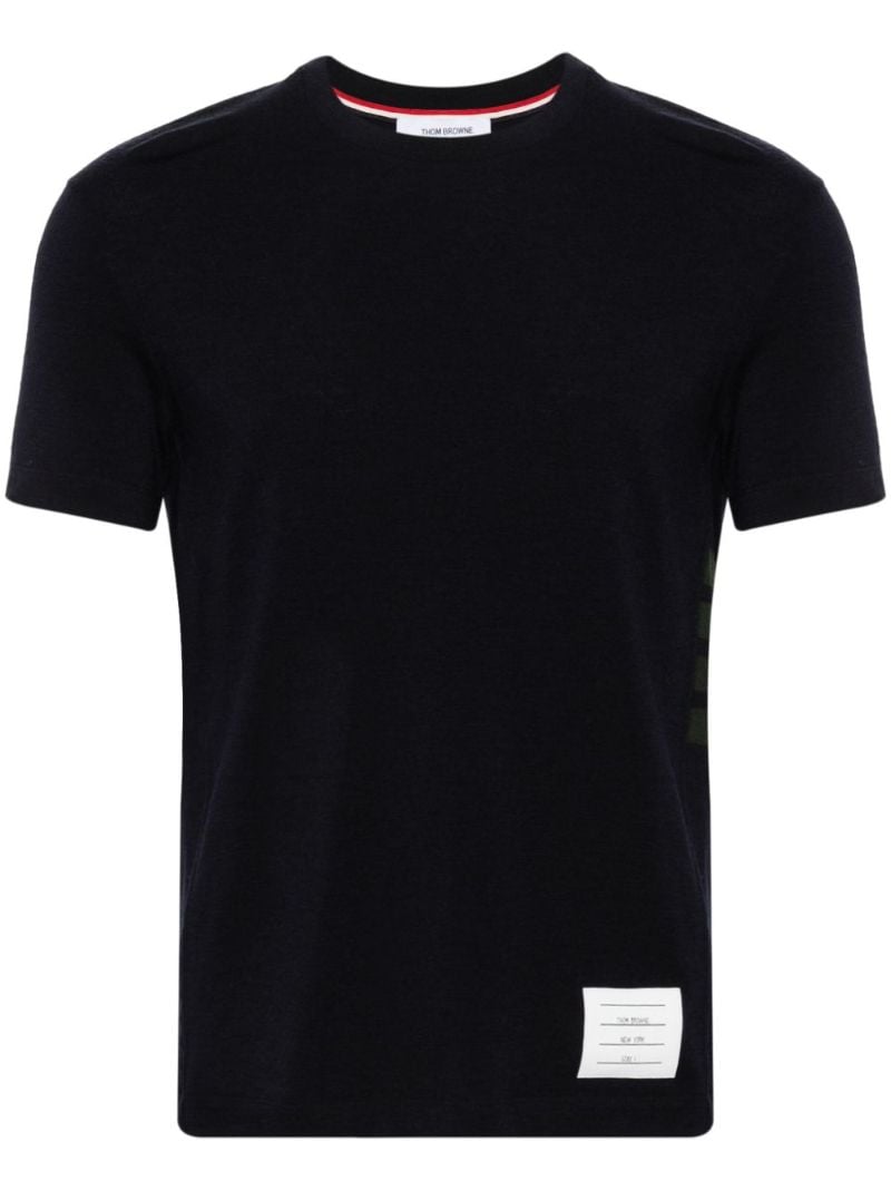Blue Wool T-shirt