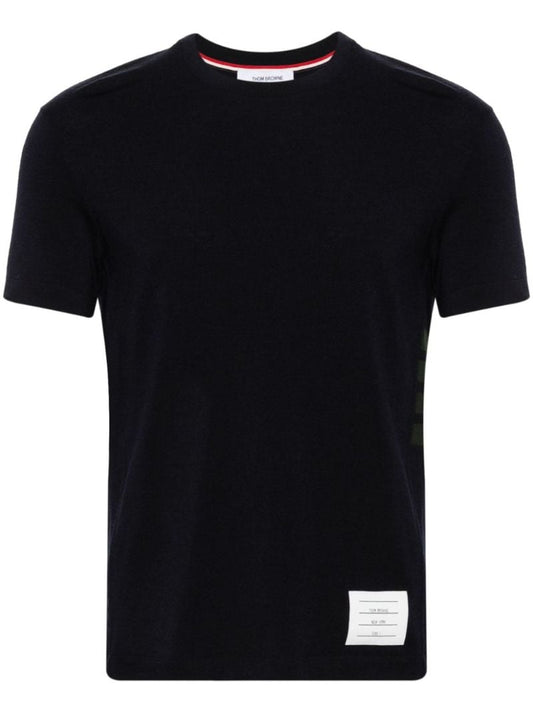 Blue Wool T-shirt