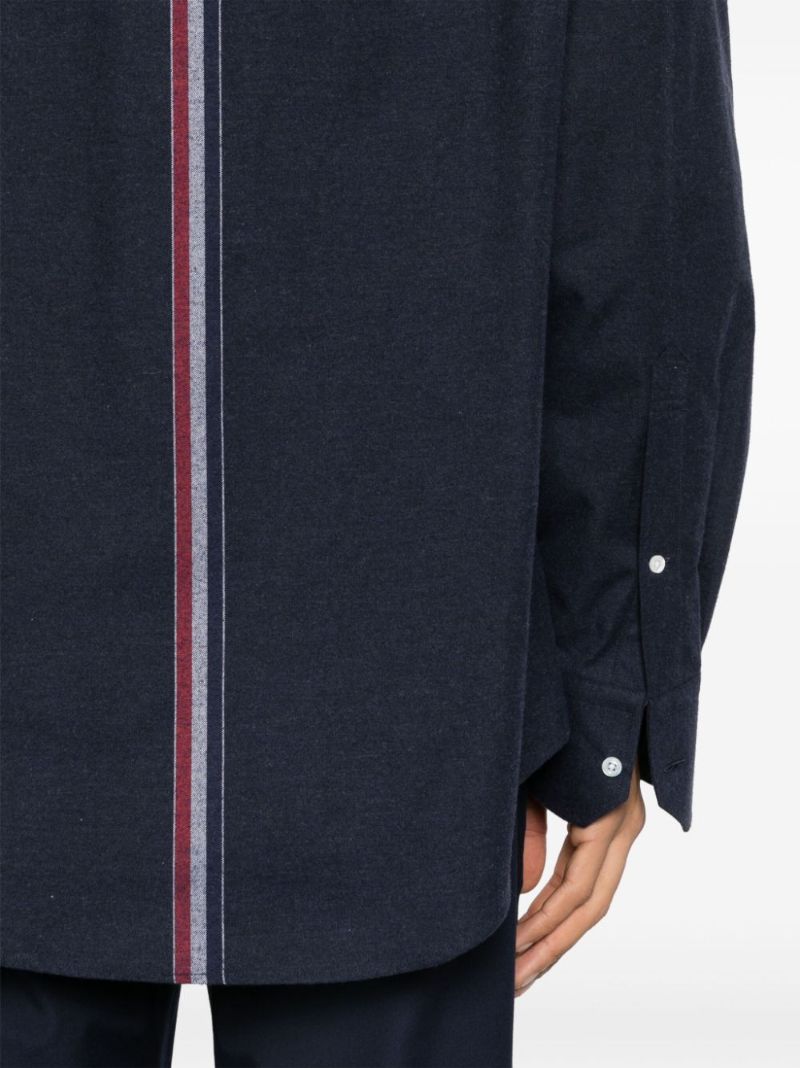 Blue Rwb Cotton Shirt