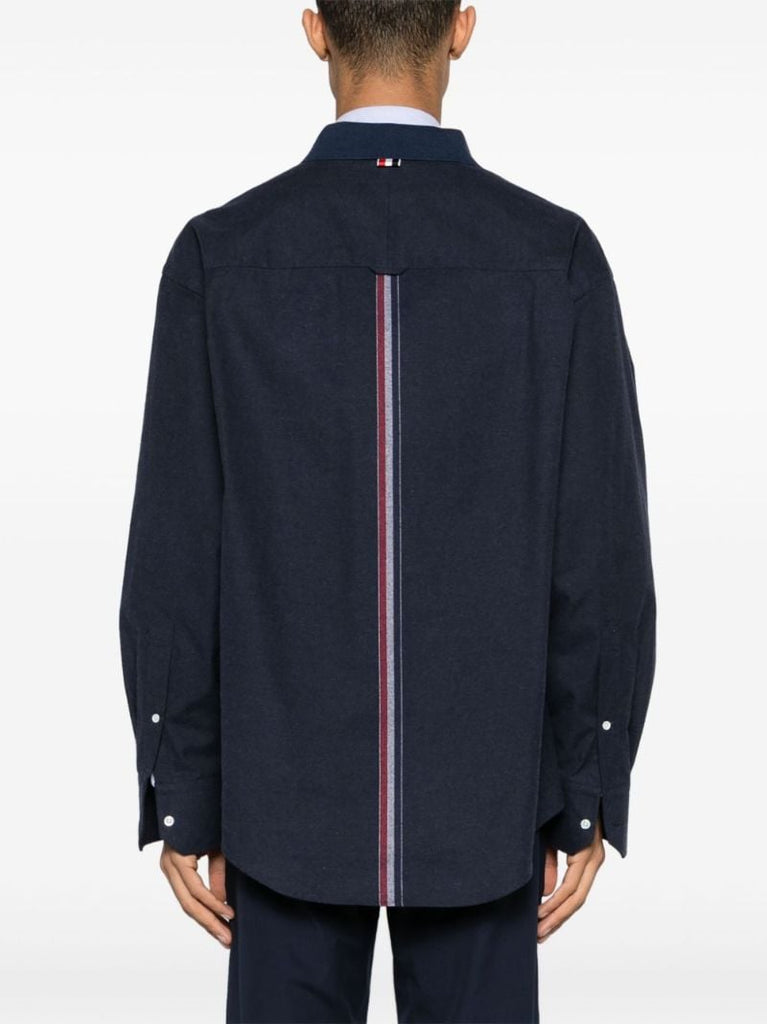 Blue Rwb Cotton Shirt