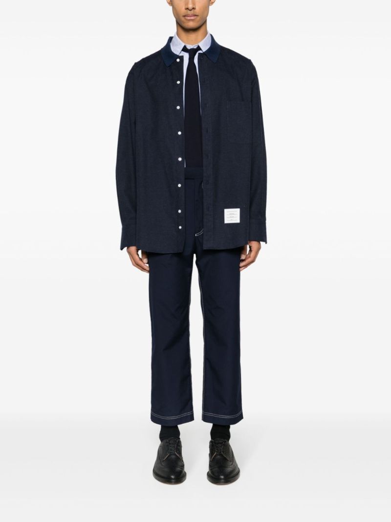 Blue Rwb Cotton Shirt