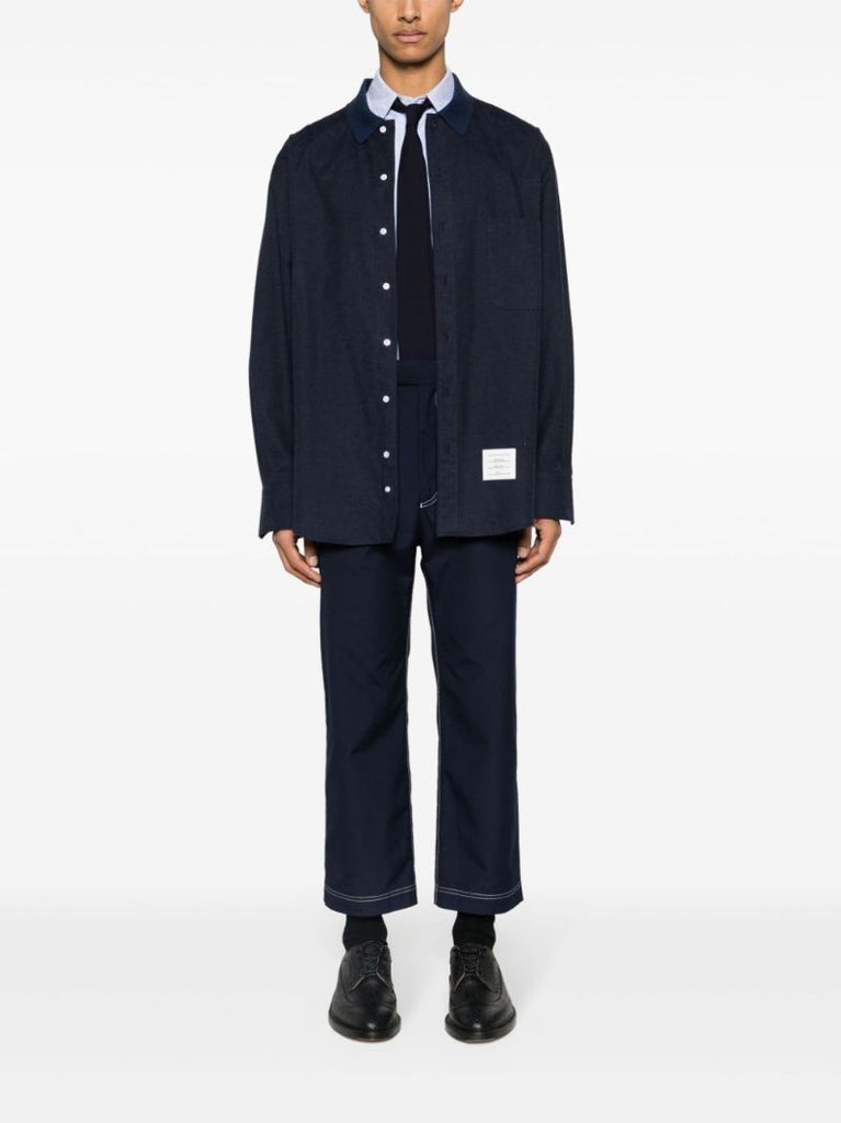 Blue Rwb Cotton Shirt