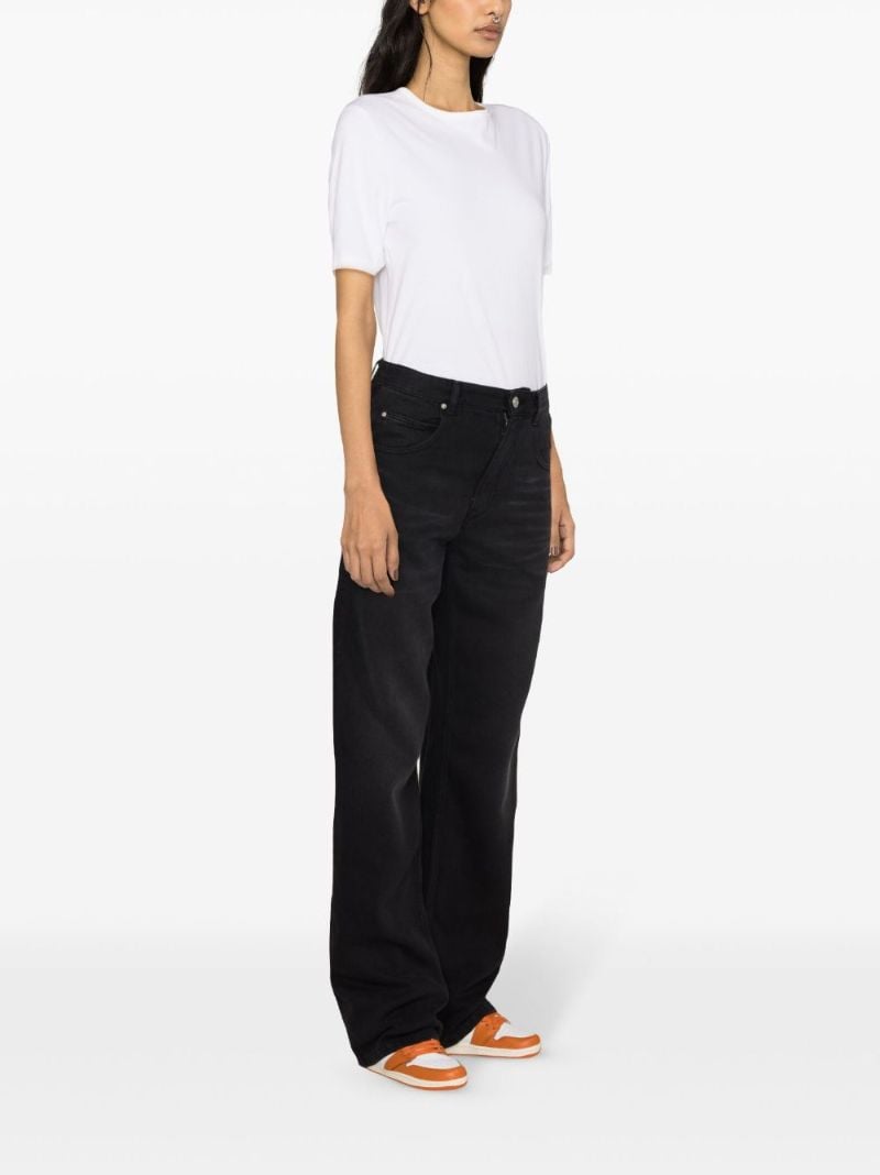 Black Bymara Carpenter Wide-leg Jeans