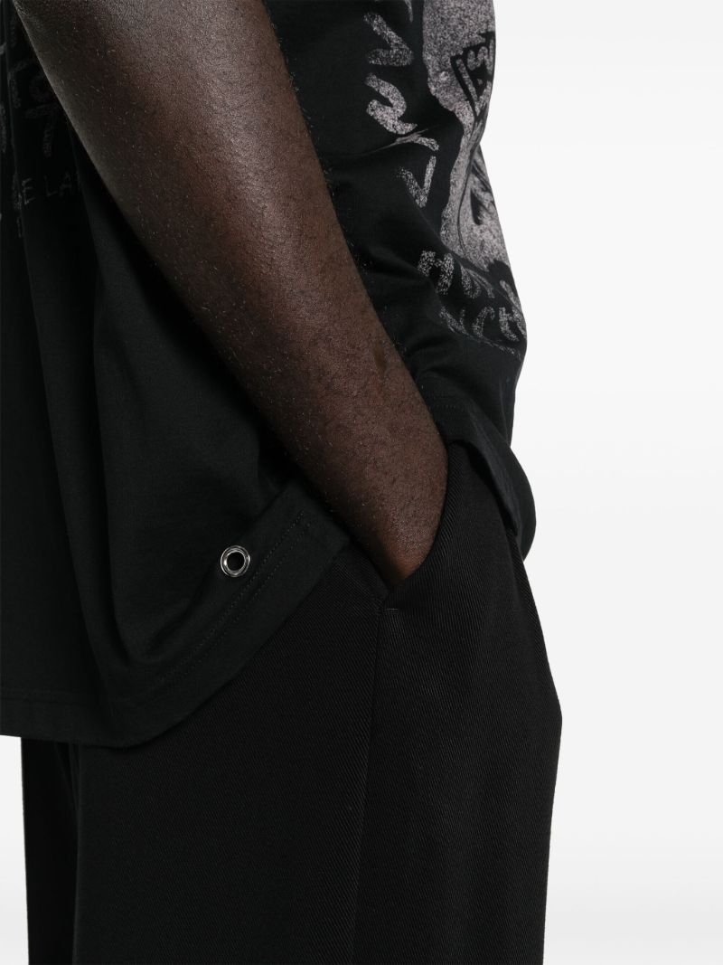 X Future Black Graphic Print T-shirt