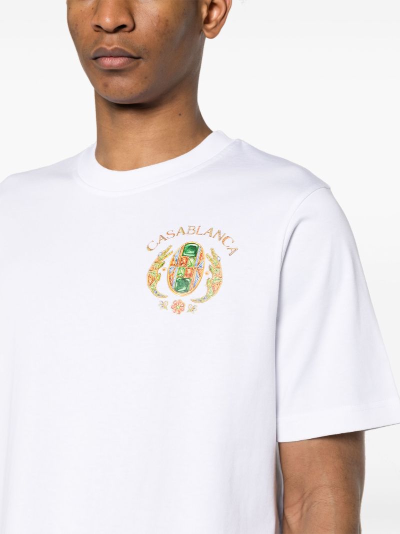 White Joyaux D'afrique Tennis Club T-shirt